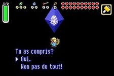 une photo d'Ã©cran de The Legend of Zelda - A Link to the Past sur Nintendo Game Boy Advance